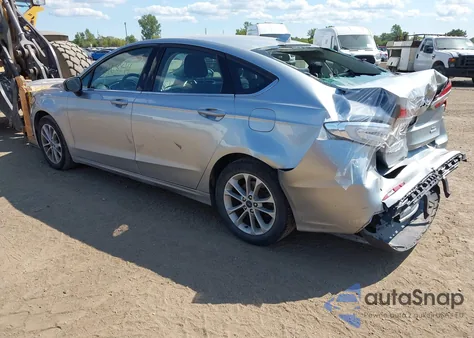 2020 Ford Fusion Se из США, поврежденный, VIN 3FA6P0HD7LR256157